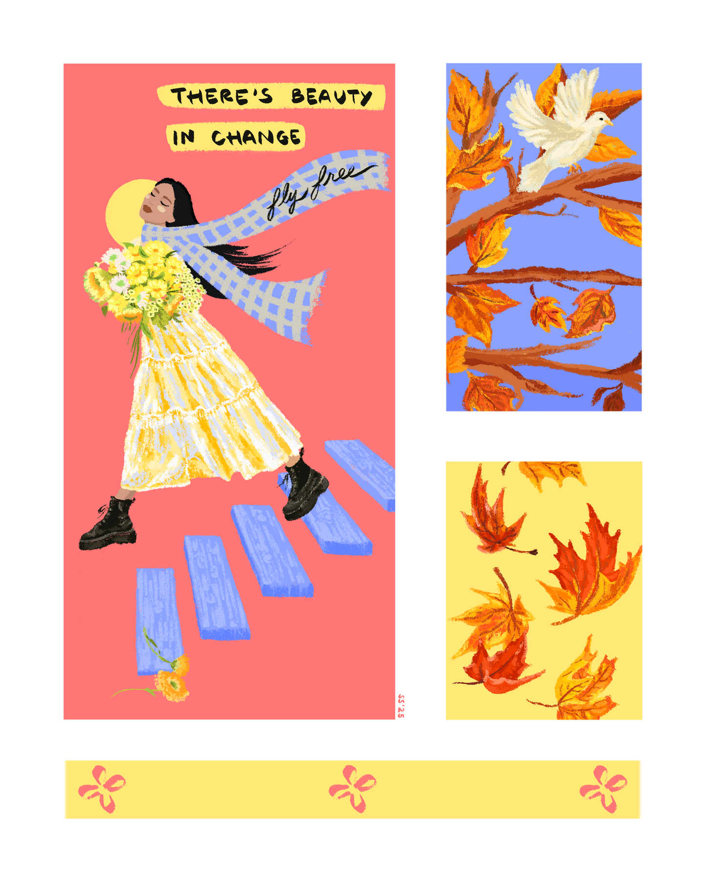 Autumn: Beauty in Change (8"x10")